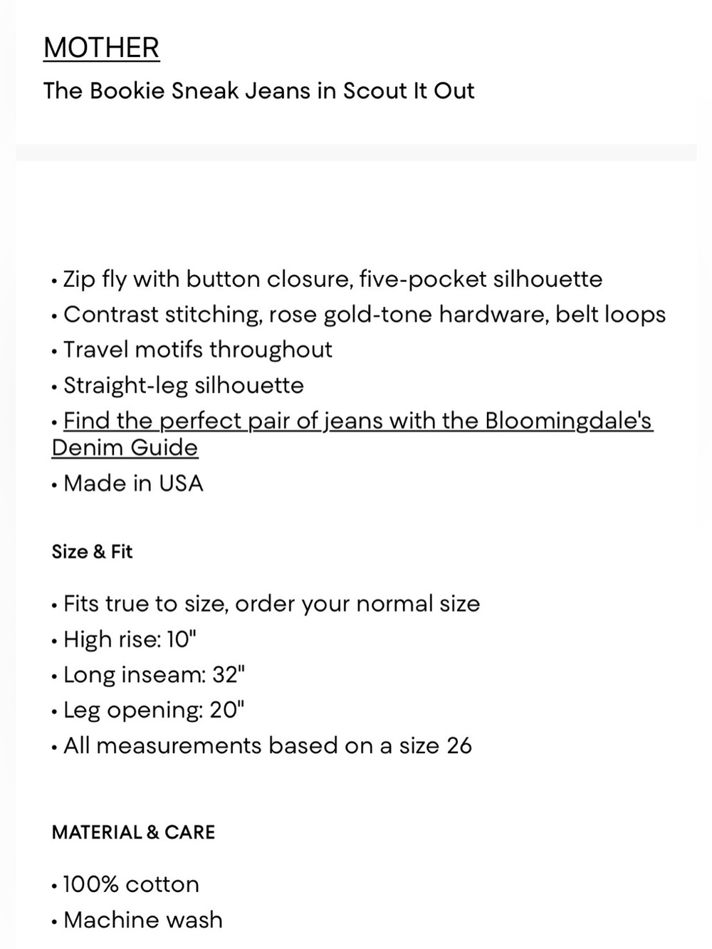 MOTHER The Bookie Sneak Jeans in Scout It Out - Picture 9 of 12